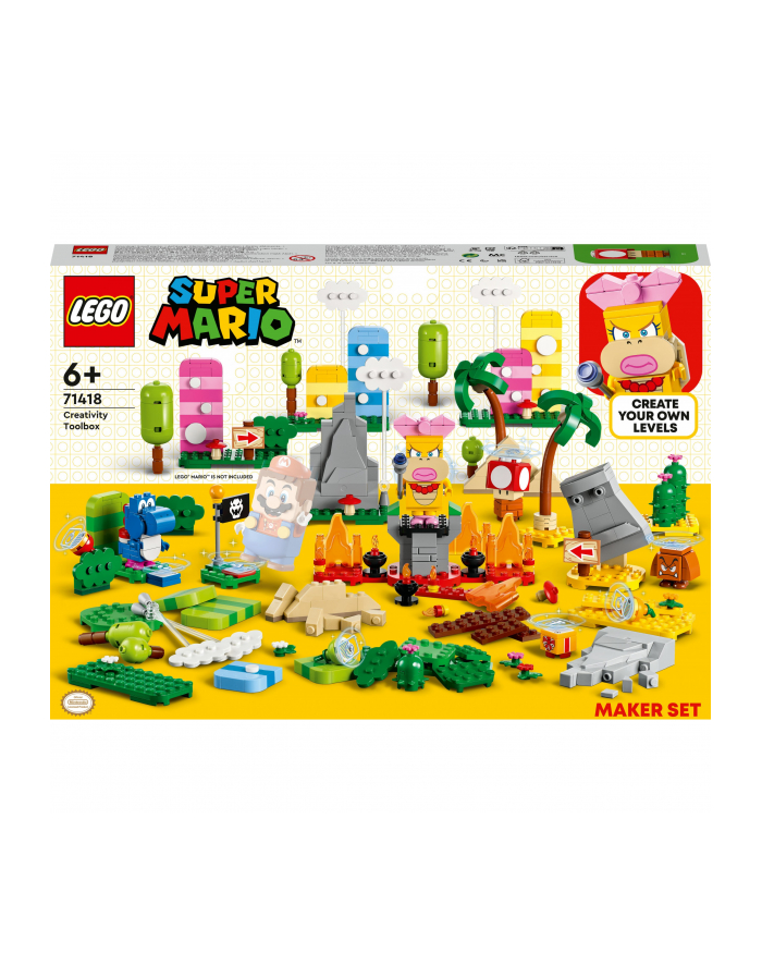LEGO Super Mario 71418 Kreatywna skrzyneczka - zestaw twórcy główny