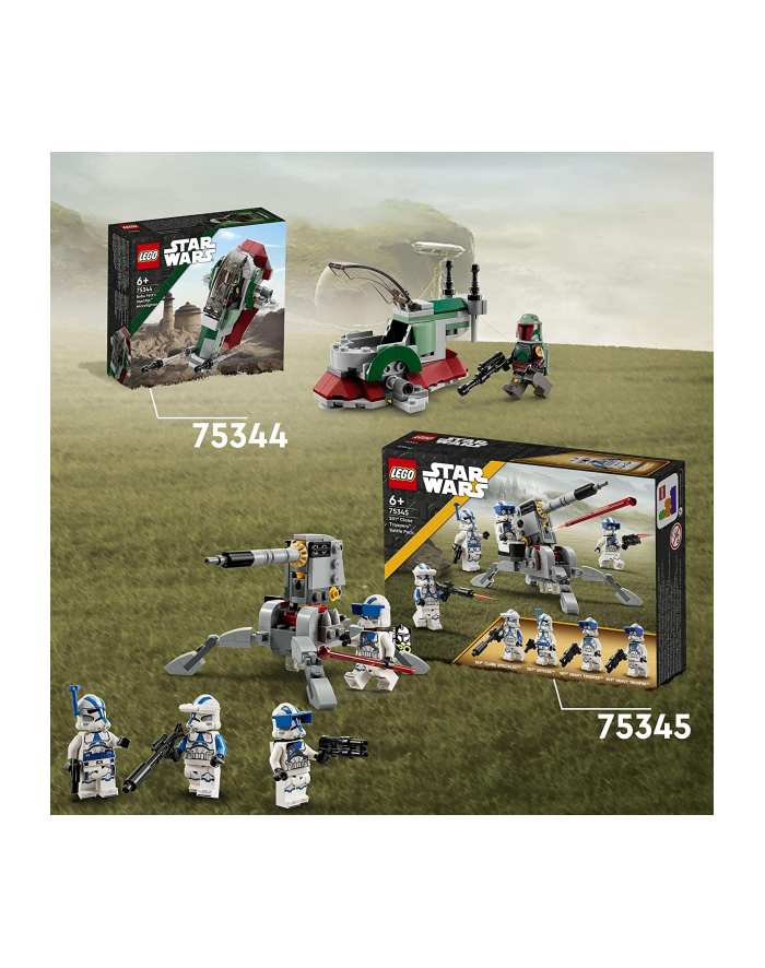 LEGO Star Wars 75344 Mikromyśliwiec kosmiczny Boby Fetta główny