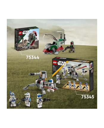 LEGO Star Wars 75345 Zestaw bitewny - żołnierze-klony z 501 legionu