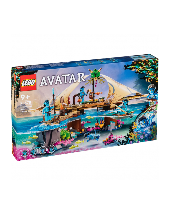 LEGO Avatar 75578 Dom na rafie klanu Metkayina główny