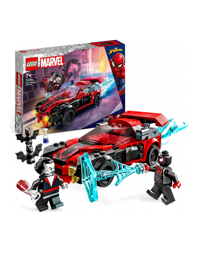 LEGO Super Heroes 76244 Miles Morales kontra Morbius główny