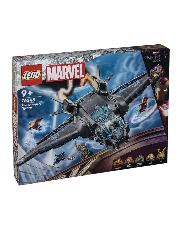 LEGO Super Heroes 76248 Quinjet Avengersów główny