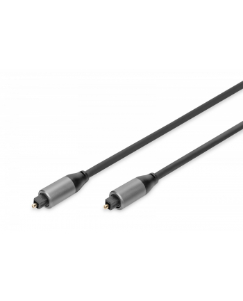digitus Kabel audio optyczny Toslink 2.2mm/Toslink 2.2mm M/M aluminium, 1m