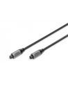 digitus Kabel audio optyczny Toslink 2.2mm/Toslink 2.2mm M/M aluminium, 3m - nr 4