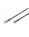 digitus Kabel połączeniowy USB 3.0 60W/5Gbps Typ USB C/USB C M/M 0,5m Czarny - nr 1