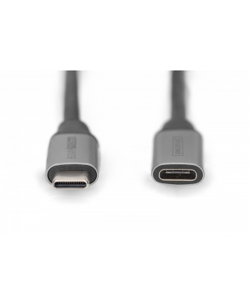 digitus Kabel przedłużający USB 3.0 60W/5Gbps Typ USB C/USB C M/Ż 1m Czarny
