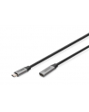 digitus Kabel przedłużający USB 3.0 60W/5Gbps Typ USB C/USB C M/Ż 1m Czarny - nr 5