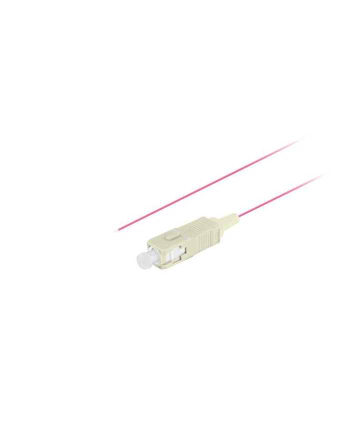 lanberg Pigtail MM SC/UPC OM4 Easy Strip 50/125 2M fioletowy główny
