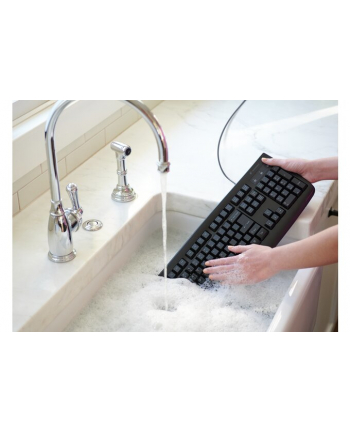 kensington Klawiatura Pro Fit Washable Keyboard Wired IT