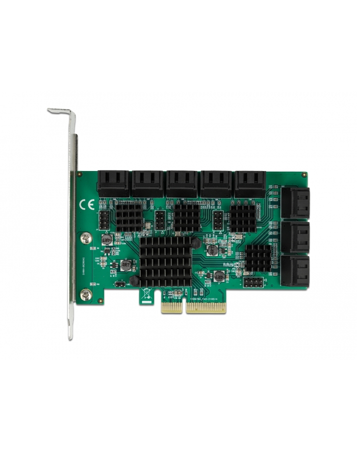 DeLOCK 16P SATA PCIe x4 Card - 90073 główny