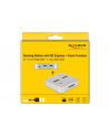 DeLOCK USB 3.0 docking and cloning station M.2 NVMe/M.2 SATA/SD, docking station (M.2 SSD, SD card) - nr 11