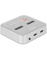 DeLOCK USB 3.0 docking and cloning station M.2 NVMe/M.2 SATA/SD, docking station (M.2 SSD, SD card) - nr 13