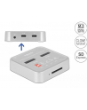 DeLOCK USB 3.0 docking and cloning station M.2 NVMe/M.2 SATA/SD, docking station (M.2 SSD, SD card) - nr 8