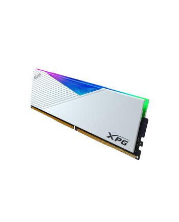 ADATA DDR5 16GB - 6000 - CL - 40 - Single-Kit - DIMM - AX5U6000C4016G-CLARWH - XPG LANCER RGB - Kolor: BIAŁY