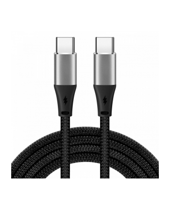 ibox Kabel Typu C  IKUTC1B 1M Czarny