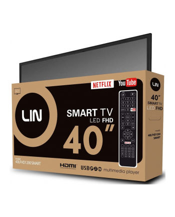 Telewizor 40  LIN 40LFHD1200 SMART Full HD DVB-T2