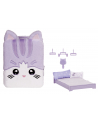 MGA Entertainment Well! N / A! N / A! Surprise 3-in-1 Backpack Bedroom Series 3 Playset - Lavender Kitten Toy Figure - nr 5