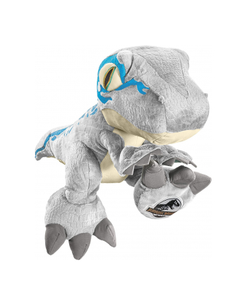 Schmidt Spiele Jurassic World, Blue, cuddly toy (grey/blue, 48 cm)