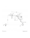 NEOMOUNTS BY NEWSTAR DS75-450BL2 uchwyt / stojak do monitorów 81,3 cm (32') Zaciskowy/przelotowy Czarny - nr 1
