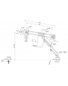 NEOMOUNTS BY NEWSTAR DS75-450BL2 uchwyt / stojak do monitorów 81,3 cm (32') Zaciskowy/przelotowy Czarny - nr 46