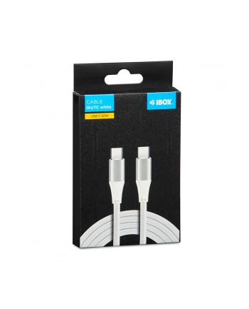 ibox Kabel Typu C IKUTC1W  1M Biały