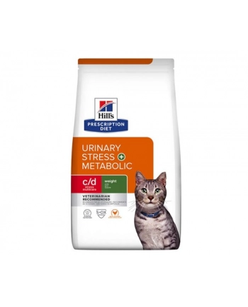 HILL'S PD FELINE C/D URINARY STRES + METABOLIC 3 KG
