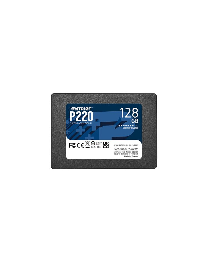 patriot memory SSD Patriot P220 128GB SATA3 2 5 główny