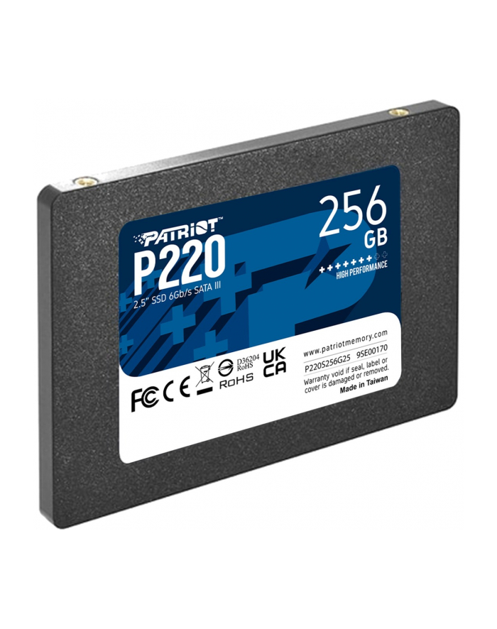 patriot memory SSD Patriot P220 256GB SATA3 2 5 główny