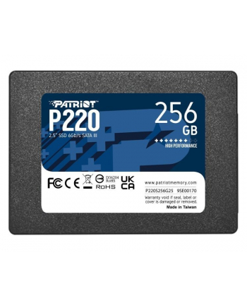 patriot memory SSD Patriot P220 256GB SATA3 2 5