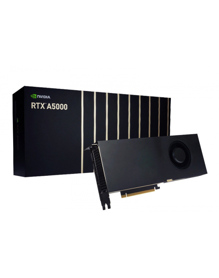 Karta graficzna Asus Nvidia RTX A5000 24GB  GDDR6  4x DisplayPort  230W  PCI Gen4 x16  VR Ready główny