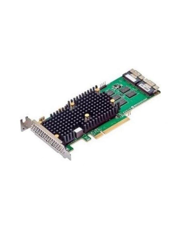 Broadcom karta MegaRAID 9660-16i 24Gb/s SAS/SATA/NVMe 4GB PCIe 40 x8  2 x8 SFF-8654 główny
