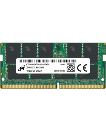 Micron SO-DIMM ECC DDR4 32GB 2Rx8 2666MHz PC4-21300 MTA18ASF4G72HZ-2G6B2