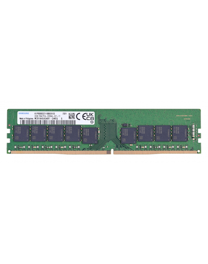 samsung semiconductor Samsung UDIMM ECC 32GB DDR4 2Rx8 3200MHz PC4-25600 M391A4G43AB1-CWE główny