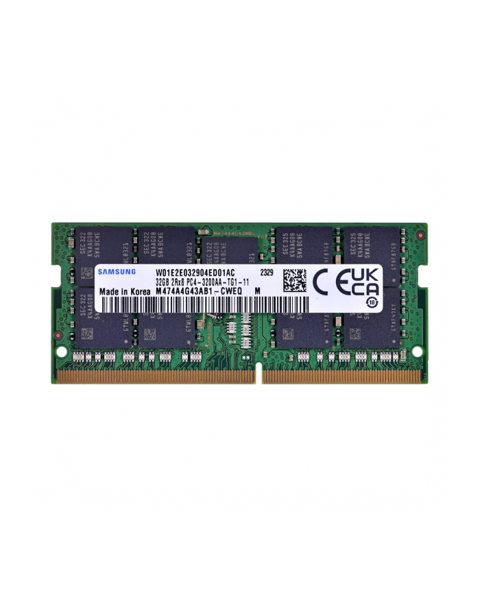 samsung semiconductor Samsung SO-DIMM ECC 32GB DDR4 2Rx8 3200MHz PC4-25600 M474A4G43AB1-CWE główny