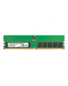 Micron ECC UDIMM DDR5 32GB 2Rx8 4800MHz PC5-38400 MTC20C2085S1EC48BA1R - nr 1