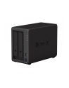 synology Serwer NAS DS723+ 2x0HDD 2GB DDR4 AMD R1600 3,1Ghz 2x1GbE RJ45 3Y - nr 12