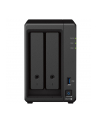 synology Serwer NAS DS723+ 2x0HDD 2GB DDR4 AMD R1600 3,1Ghz 2x1GbE RJ45 3Y - nr 21