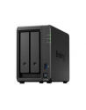 synology Serwer NAS DS723+ 2x0HDD 2GB DDR4 AMD R1600 3,1Ghz 2x1GbE RJ45 3Y - nr 27