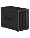 synology Serwer NAS DS723+ 2x0HDD 2GB DDR4 AMD R1600 3,1Ghz 2x1GbE RJ45 3Y - nr 38