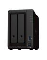 synology Serwer NAS DS723+ 2x0HDD 2GB DDR4 AMD R1600 3,1Ghz 2x1GbE RJ45 3Y - nr 48