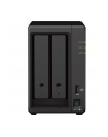 synology Serwer NAS DS723+ 2x0HDD 2GB DDR4 AMD R1600 3,1Ghz 2x1GbE RJ45 3Y - nr 7