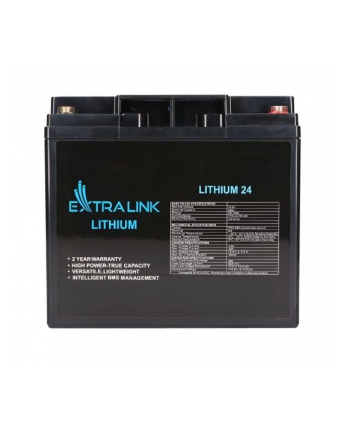 extralink Akumulator LiFePO4  24AH 12.8V BMS EX.30424