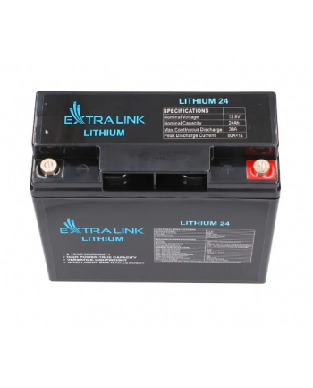 extralink Akumulator LiFePO4  24AH 12.8V BMS EX.30424