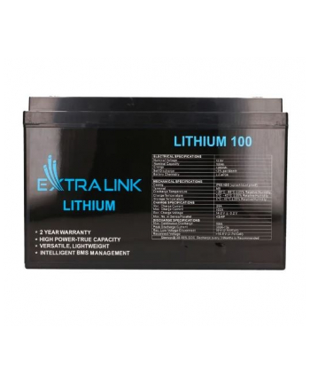 extralink Akumulator LiFePO4 100AH 12.8V BMS  EX.30455