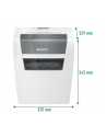 Leitz Niszczarka  IQ Home P4 kosz 15L 80340000 - nr 19