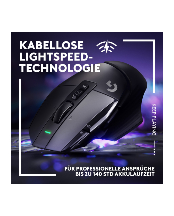 Logitech G502 X LIGHTSPEED  Czarny (910006181)