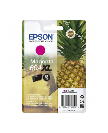 Epson 604Xl Purpurowy 4,0ml