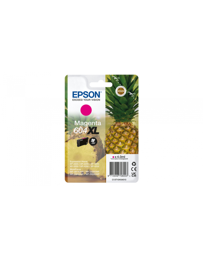 Epson 604Xl Purpurowy 4,0ml główny