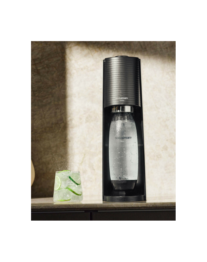 Sodastream Soda Maker Terra Czarny Megapack 3 Butelki w zestawie ! (2270214) główny