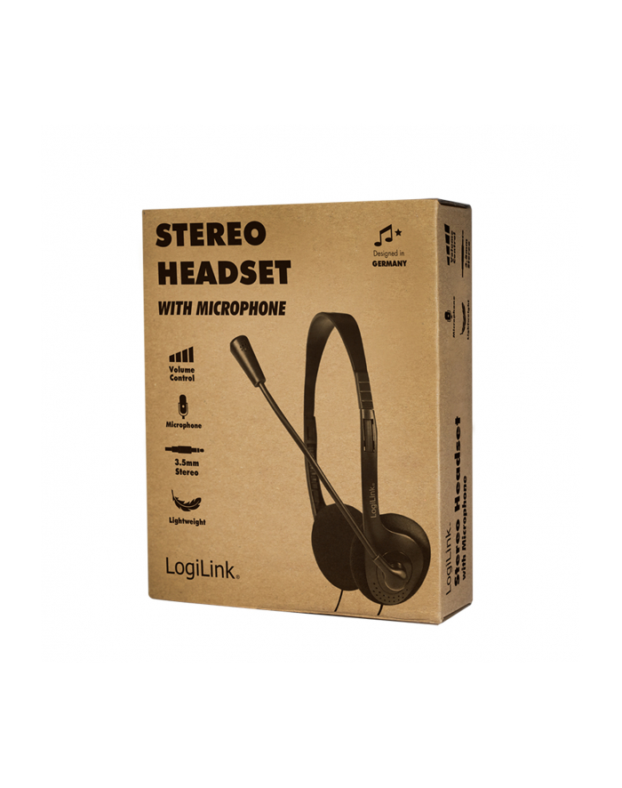 Logilink On-Ear Headset Hs0052 główny